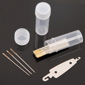 10-30db/készlet Keresztszemes tűk arany farok tompa tű nagy szemű tűk barkácsolás kézimunka hímzés varró ruházati eszközök