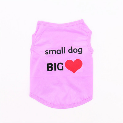 Vasariniai šunų drabužiai naminiams gyvūnėliams marškinėliai Mieli marginta šunų liemenė mažiems ir vidutiniams šunims Priedai Šuniuko katės liemenė Medvilniniai drabužiai Kostiumai