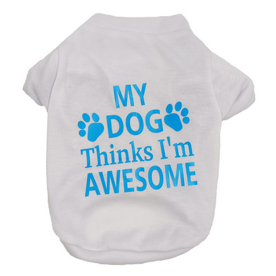 Vasariniai šunų drabužiai naminiams gyvūnėliams marškinėliai Mieli marginta šunų liemenė mažiems ir vidutiniams šunims Priedai Šuniuko katės liemenė Medvilniniai drabužiai Kostiumai