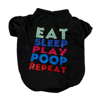 Vasariniai šunų drabužiai naminiams gyvūnėliams marškinėliai Mieli marginta šunų liemenė mažiems ir vidutiniams šunims Priedai Šuniuko katės liemenė Medvilniniai drabužiai Kostiumai