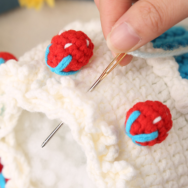 TLKKUE 10/12/18/20 τεμ. Βελόνες ραπτικής Κέντημα Μεγάλο Μάτι, Αμβλύ ή Κοφτερές Βελόνες Σταυροβελονιά Βελόνες Πλεκτής Αξεσουάρ Ραπτικής