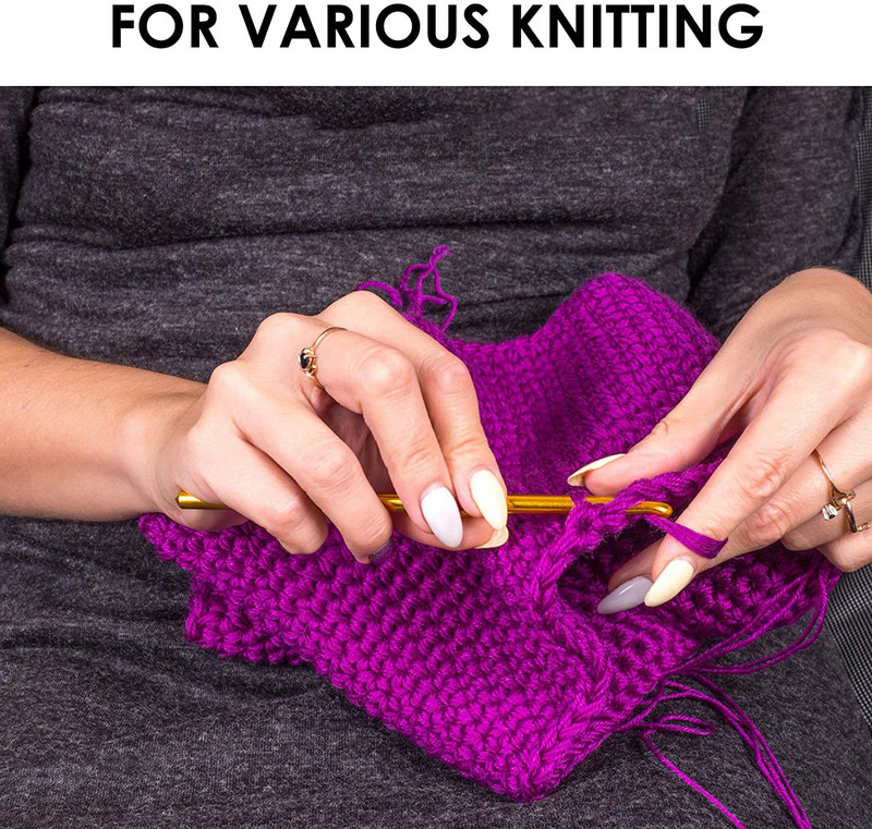 Tamboradatu komplekts, Alumīnija roktura adāmadatas artrozes skartām rokām, Tamboradatas dzijas amatniecībai, Jauka dāvana sievietēm