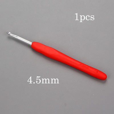 0,5-10,0 χιλιοστά Πλεκτό στο χέρι Βελονάκι σιλικόνης Πολύχρωμη λαβή Βελόνα πλεξίματος Εργονομικά Εργαλεία Ραπτικής Πλεκτής Αξεσουάρ