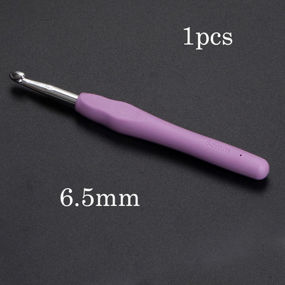 0,5-10,0 χιλιοστά Πλεκτό στο χέρι Βελονάκι σιλικόνης Πολύχρωμη λαβή Βελόνα πλεξίματος Εργονομικά Εργαλεία Ραπτικής Πλεκτής Αξεσουάρ