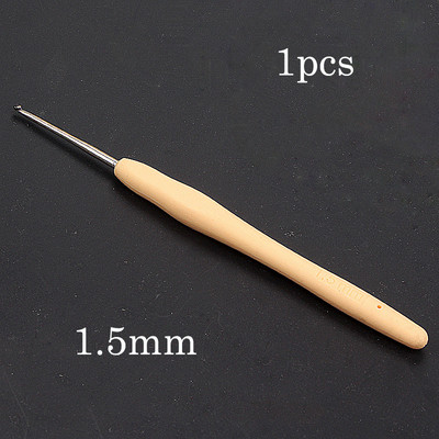 0,5-10,0 χιλιοστά Πλεκτό στο χέρι Βελονάκι σιλικόνης Πολύχρωμη λαβή Βελόνα πλεξίματος Εργονομικά Εργαλεία Ραπτικής Πλεκτής Αξεσουάρ