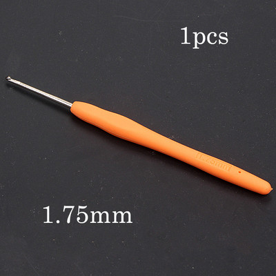 0,5-10,0 χιλιοστά Πλεκτό στο χέρι Βελονάκι σιλικόνης Πολύχρωμη λαβή Βελόνα πλεξίματος Εργονομικά Εργαλεία Ραπτικής Πλεκτής Αξεσουάρ