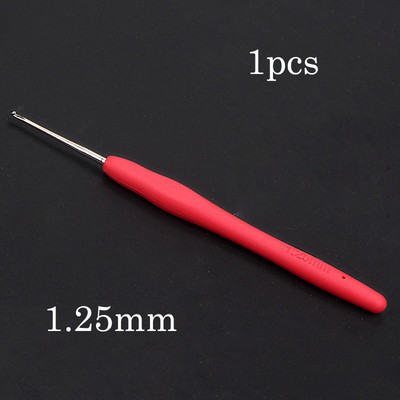 0,5-10,0 χιλιοστά Πλεκτό στο χέρι Βελονάκι σιλικόνης Πολύχρωμη λαβή Βελόνα πλεξίματος Εργονομικά Εργαλεία Ραπτικής Πλεκτής Αξεσουάρ