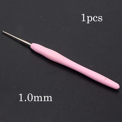 0,5-10,0 χιλιοστά Πλεκτό στο χέρι Βελονάκι σιλικόνης Πολύχρωμη λαβή Βελόνα πλεξίματος Εργονομικά Εργαλεία Ραπτικής Πλεκτής Αξεσουάρ