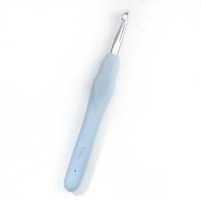 4,5/5/5,5/6/7/8mm Tpr aliuminio nėrimo kabliukai rožinė mėlyna raudona spalvos, pasidaryk pats, siuvimo adatos, įrankiai 13,9 cm (5 4/8") ilgio, 2 vnt.