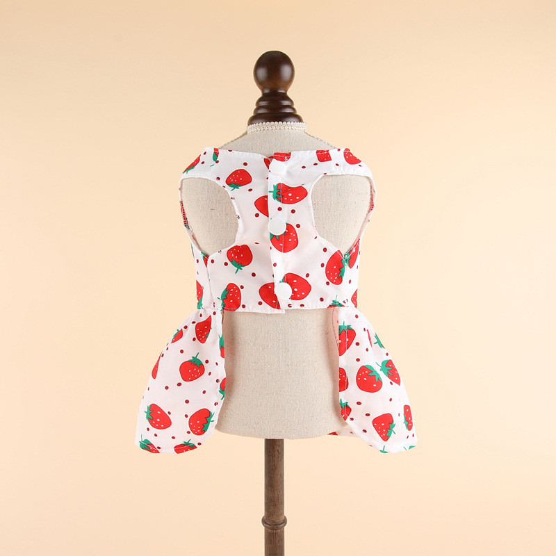 Kevad-suvi õhuke kõrge uus kvaliteet koera seelik väikese ja keskmise suurusega koerale kaisu kassi riided armas lemmiklooma kostüüm õhuke printsessi stiil