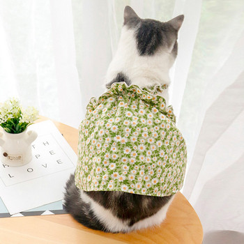 Daisy Dress Ρούχα κατοικίδιων για γάτα Ζαρτιέρες Γλυκά ρούχα υπέροχο λεπτό φόρεμα γάτας για κουτάβι γάτα Αναπνεύσιμο ropa για gatos