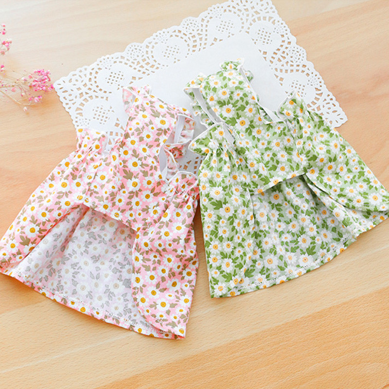 Százszorszép ruha Kisállat macska ruhák Harisnyatartók Édes ruhák szép macska vékony ruha kölyökkutyának Lélegző ropa para gatos