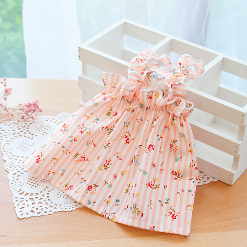 Százszorszép ruha Kisállat macska ruhák Harisnyatartók Édes ruhák szép macska vékony ruha kölyökkutyának Lélegző ropa para gatos