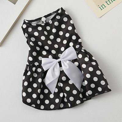 Vasaras puķu bantītes svārki Suņu kleita maziem suņiem Bowknot Hawaii pludmales kleita Čivavas apģērbi Kucēnu kaķu tērpi ropa para