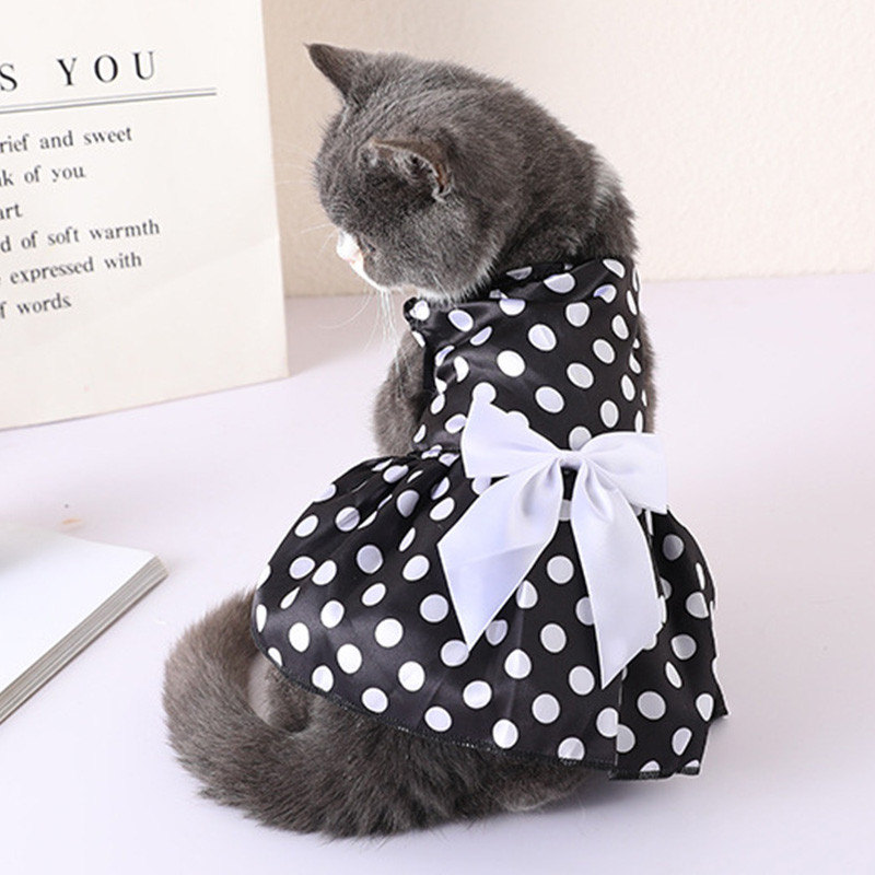 Vasaras puķu bantītes svārki Suņu kleita maziem suņiem Bowknot Hawaii pludmales kleita Čivavas apģērbi Kucēnu kaķu tērpi ropa para