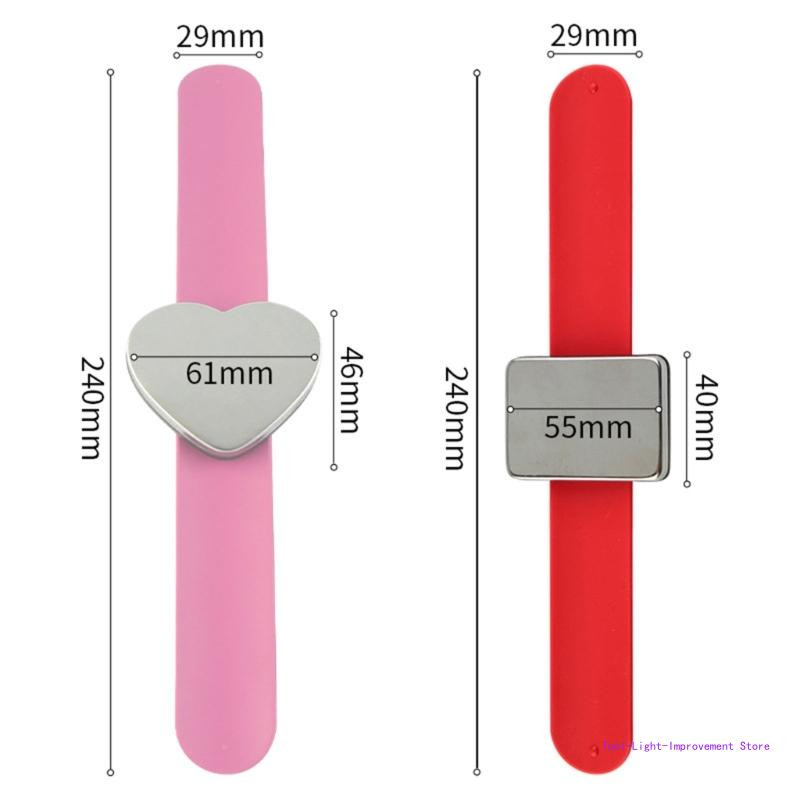 Silikona Magnētiskā Slap Rokassprādze Dekoratīva Bērnu Puišu Meiteņu Dzimšanas Dienas Svētki