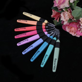 1 vnt LED šviesos nėrimo kabliukų rinkinys, šviesus mezgimo adatų pynimo siuvimo įrankis, skirtas 87HA