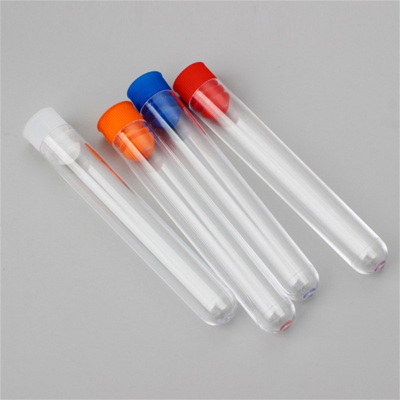 10 τμχ Διαφανές πλαστικό κέντημα τσόχα ραπτικής βελόνας καρφίτσας βελόνας αποθήκευσης σωλήνας θήκης μπουκαλιών Κουτί αποθήκευσης