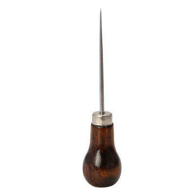 Εργαλείο κολοκύθας Σουβάρι με ξύλινη λαβή Εργαλεία τρυπήματος τρυπών Εργαλεία ραπτικής για αρχάριους Χειροποίητο εργαλείο 594C