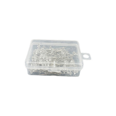 Peanõelad Läbipaistvad kudumisnõelad Pikad õmblusnõelad Teemantkujulised lillenõelad plastkarbiga kimpude jaoks käsitööks Kauba saatmine