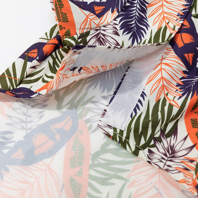 Χαβάης μπλουζάκια για σκύλους παραλίας με λεπτή αναπνεύσιμη καλοκαιρινή στολή Ρούχα για μικρά σκυλιά Γιλέκο για κουτάβι για κατοικίδια