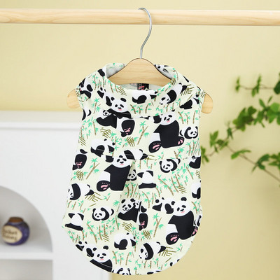 Kaķu suņu krekls Vasaras suņa veste mētelis Čivavas Jorkšīras terjeri Pomerānijas apģērbi Šicu Maltas pūdelis Bišons Mājdzīvnieku apģērbs