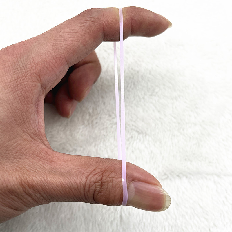 200 gab. - 1000 gab. Krāsains gumijas gredzens vienreizējās lietošanas elastīgās matu lentes zirgastes turētājs Gumijas lentes Scrunchies Bērnu matu aksesuāri