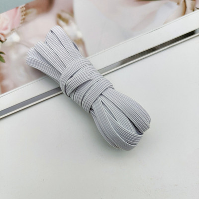 5 m elasztikus gumiszalag színes varrás háztartási gumiszalag poliészter rugalmas szalag ruha varrás kiegészítők tartozékok 6 mm