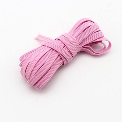 5 m elasztikus gumiszalag színes varrás háztartási gumiszalag poliészter rugalmas szalag ruha varrás kiegészítők tartozékok 6 mm