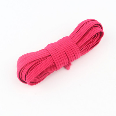 5 m elasztikus gumiszalag színes varrás háztartási gumiszalag poliészter rugalmas szalag ruha varrás kiegészítők tartozékok 6 mm