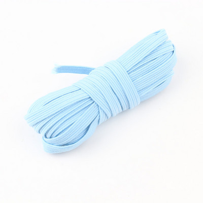 5 m elasztikus gumiszalag színes varrás háztartási gumiszalag poliészter rugalmas szalag ruha varrás kiegészítők tartozékok 6 mm