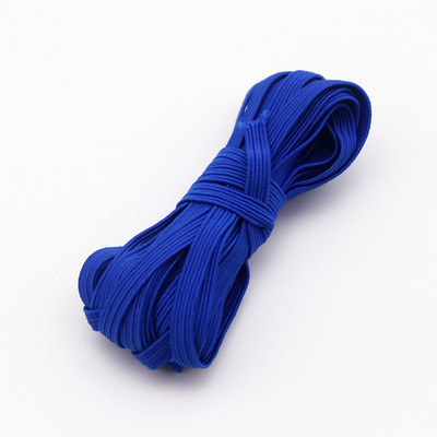 5 m elasztikus gumiszalag színes varrás háztartási gumiszalag poliészter rugalmas szalag ruha varrás kiegészítők tartozékok 6 mm