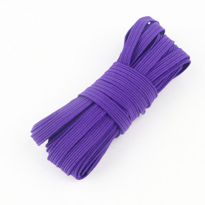 5 m elasztikus gumiszalag színes varrás háztartási gumiszalag poliészter rugalmas szalag ruha varrás kiegészítők tartozékok 6 mm