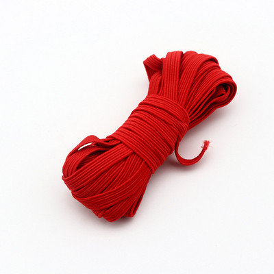 5 m elasztikus gumiszalag színes varrás háztartási gumiszalag poliészter rugalmas szalag ruha varrás kiegészítők tartozékok 6 mm