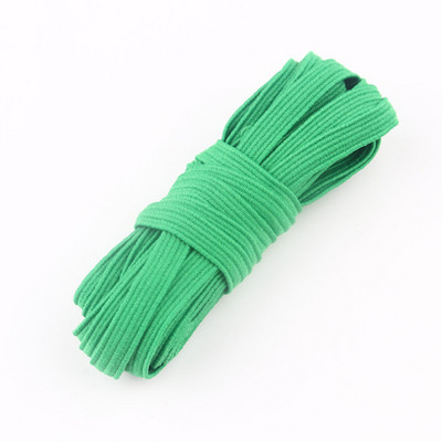 5 m elasztikus gumiszalag színes varrás háztartási gumiszalag poliészter rugalmas szalag ruha varrás kiegészítők tartozékok 6 mm