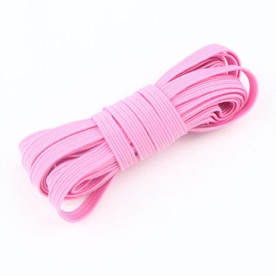 5 m elasztikus gumiszalag színes varrás háztartási gumiszalag poliészter rugalmas szalag ruha varrás kiegészítők tartozékok 6 mm