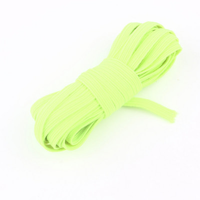 5 m elasztikus gumiszalag színes varrás háztartási gumiszalag poliészter rugalmas szalag ruha varrás kiegészítők tartozékok 6 mm