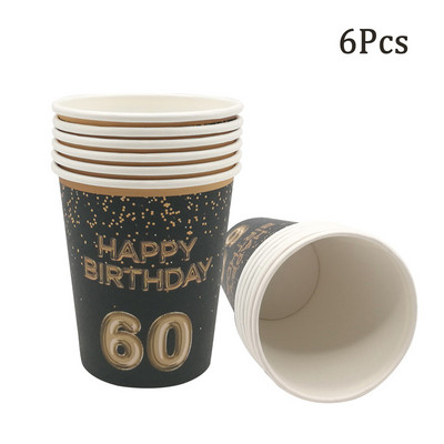 Chicinlife 1set Daudz laimes 30. 40. 50. 50. 60. dzimšanas dienā Foto kabīnes rekvizīti Pieaugušo dzimšanas dienas svinību fotokabīnes rekvizīti dzimšanas dienas dekorēšana