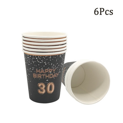 Chicinlife 1set Daudz laimes 30. 40. 50. 50. 60. dzimšanas dienā Foto kabīnes rekvizīti Pieaugušo dzimšanas dienas svinību fotokabīnes rekvizīti dzimšanas dienas dekorēšana