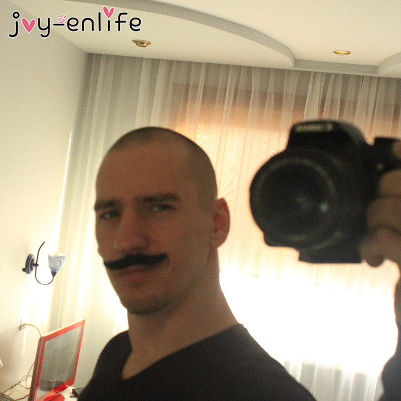 JOY-ENLIFE 12gb Smieklīgs kostīms Pirātu ballītes ūsas Cosplay Viltus ūsas Viltus bārda bērniem Pieaugušo Helovīna ballītes dekorēšana