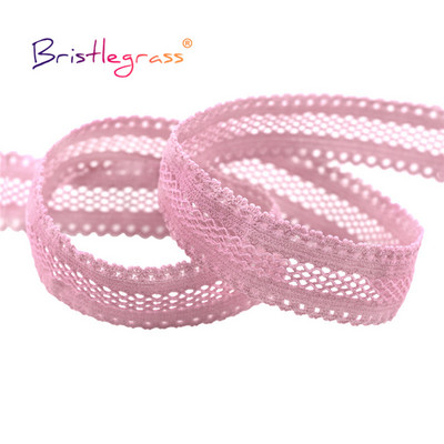 BRISTLEGRASS 2 5 10 Yard 5/8" 15 mm "Picot Loop" tinklelis, dekoratyvinis nėrinių apdaila elastinga elastanas juosta plaukų kaklaraištis apatinis trikotažas, siuvimas