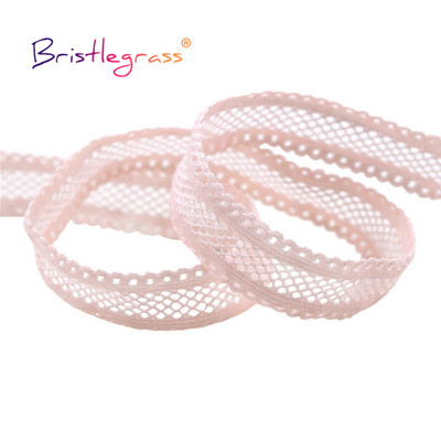 BRISTLEGRASS 2 5 10 Yard 5/8" 15 mm "Picot Loop" tinklelis, dekoratyvinis nėrinių apdaila elastinga elastanas juosta plaukų kaklaraištis apatinis trikotažas, siuvimas