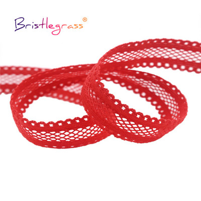 BRISTLEGRASS 2 5 10 Yard 5/8" 15 mm "Picot Loop" tinklelis, dekoratyvinis nėrinių apdaila elastinga elastanas juosta plaukų kaklaraištis apatinis trikotažas, siuvimas