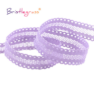 BRISTLEGRASS 2 5 10 Yard 5/8" 15 mm "Picot Loop" tinklelis, dekoratyvinis nėrinių apdaila elastinga elastanas juosta plaukų kaklaraištis apatinis trikotažas, siuvimas