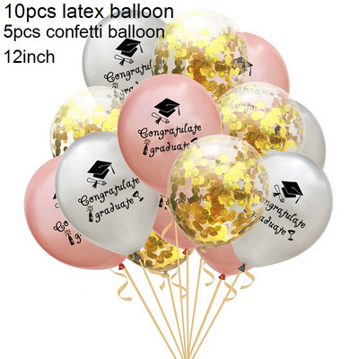 1Gb Melnā zelta izlaiduma rāmis Izlaiduma ballītes kabīnes rekvizīti Izlaiduma foto dekori DIY foto rekvizīti Izlaiduma ballītes piederumi