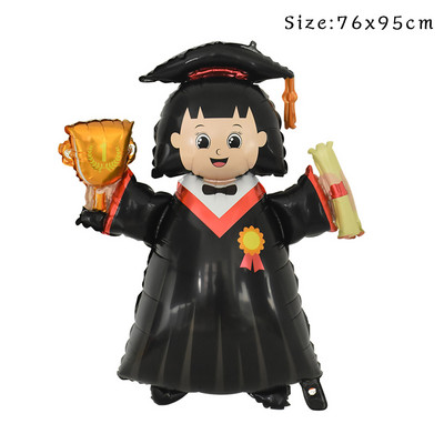 1Gb Melnā zelta izlaiduma rāmis Izlaiduma ballītes kabīnes rekvizīti Izlaiduma foto dekori DIY foto rekvizīti Izlaiduma ballītes piederumi