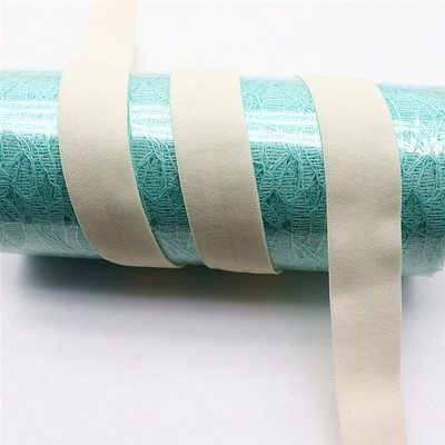 5m színes szegély gumiszalag nagy rugalmasság duplán hajtogatott gumiszalag otthoni csipke dekoráció varró öv ruházati kiegészítők 2cm