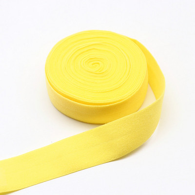 5m színes szegély gumiszalag nagy rugalmasság duplán hajtogatott gumiszalag otthoni csipke dekoráció varró öv ruházati kiegészítők 2cm