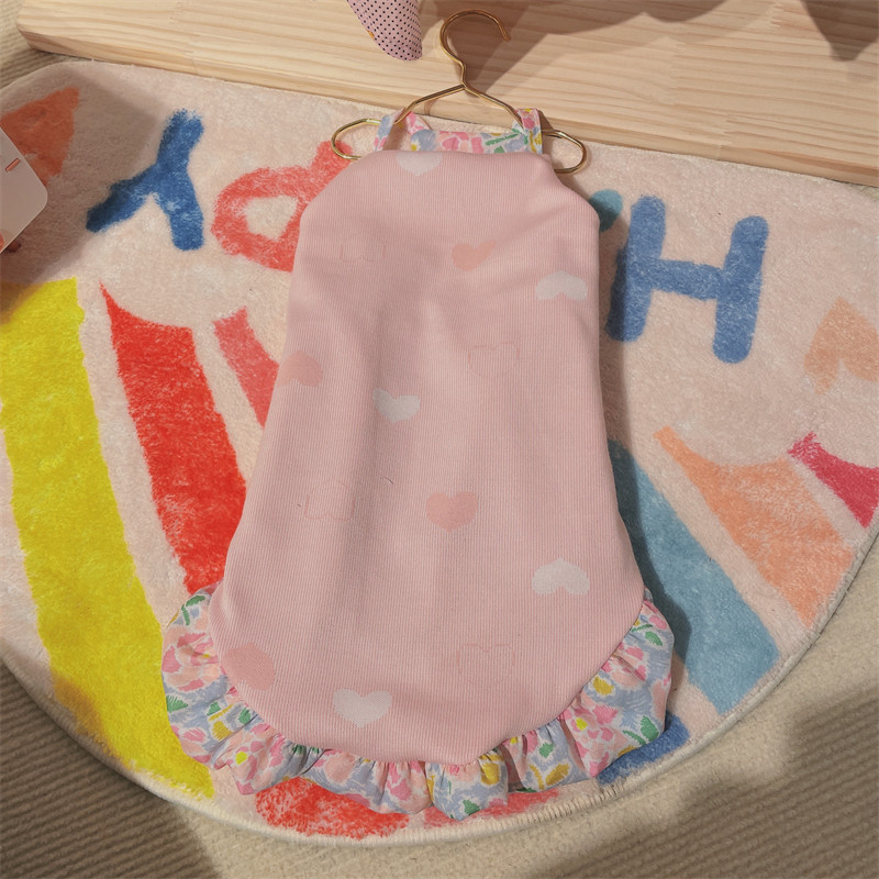 Devon Rex macskaszoknya kisállatkellékek Sphynx Cat ujjatlan pamut szoknya Princess, édes stílusú ruha kutyának Sphynix macska nyáron