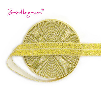 BISTLEGRASS 2 5 10 jards, 5/8 collas, 15 mm, sudraba mirdzošs FOE, pārlokamais gumijas elastīgums, elastāna lentes lentes, matu kaklasaites, galvas saite, kleita, šūšanas apdare